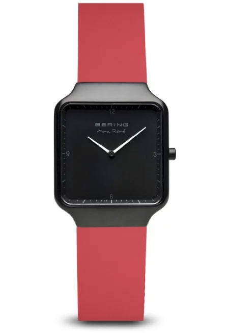 Аналогов часовник -  15832-523 - кварц - 3 ATM - черен/червен