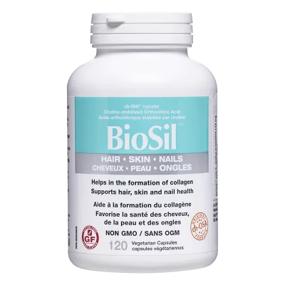 BioSil™ Коса, кожа и нокти, 120 капсули