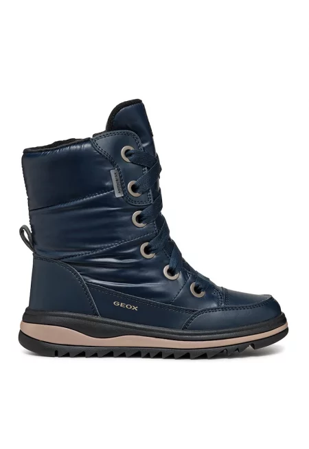 Боти Adelhide с цип - Ултрамарин синьо