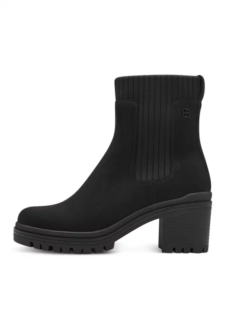 Боти Chelsea с масивен ток - Черен