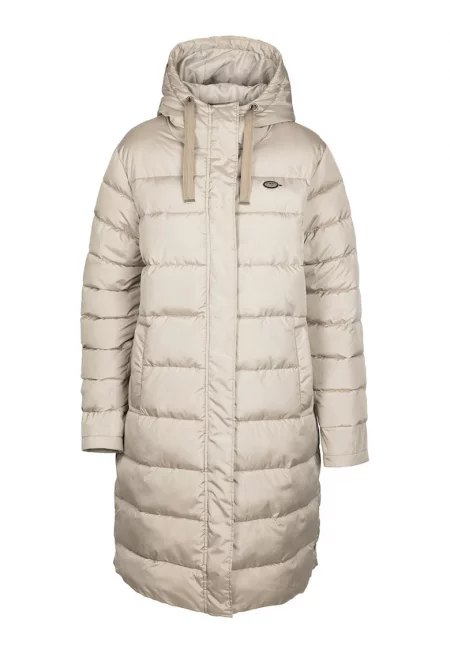 Дълго зимно капитонирано яке