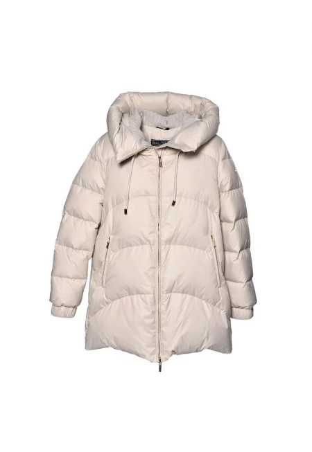 Дълго зимно яке с качулка