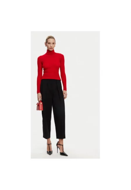 Дамска блуза -  305313454 - Мохер - Полиестер - Черна