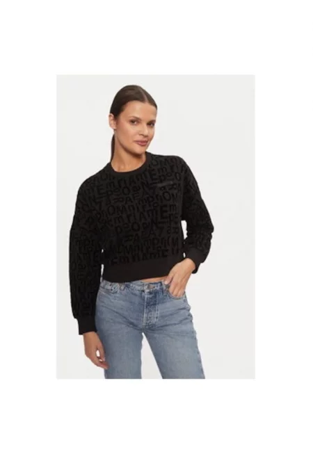 Дамска блуза - Emporio Armani  303960971 - Памук - Черен