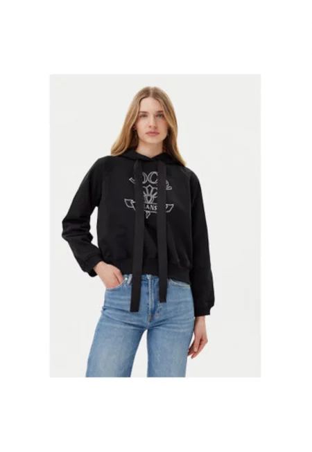 Дамска блуза Joop Jeans - 10019324 30046176 - Памук - Черен - Черен