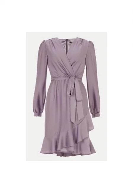Дамска рокля -  304171604 - Полиестер - Лилаво
