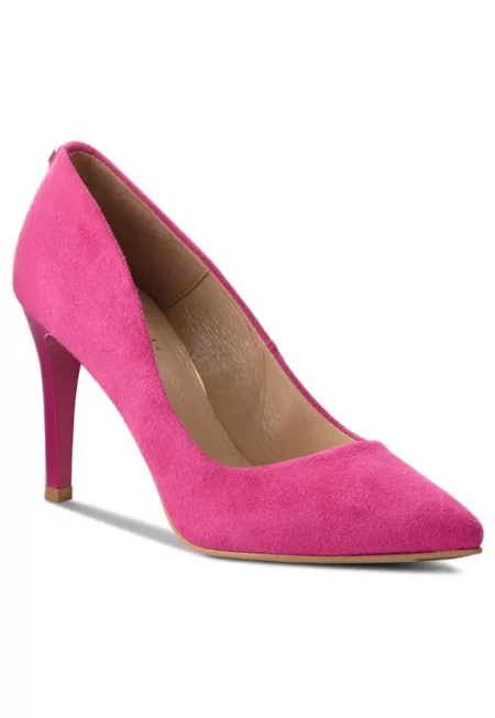 Дамски обувки -  200579078 - Розови - Естествена кожа/Велур - Розово