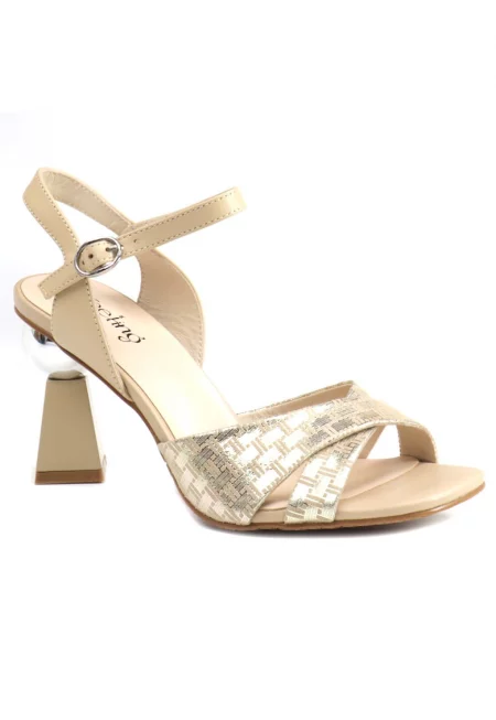 Дамски сандали 25 016 01 - Златист