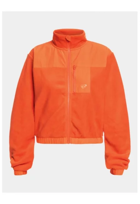 Дамски суичър -  303012571 - Полиестер - Оранжев - Оранжев