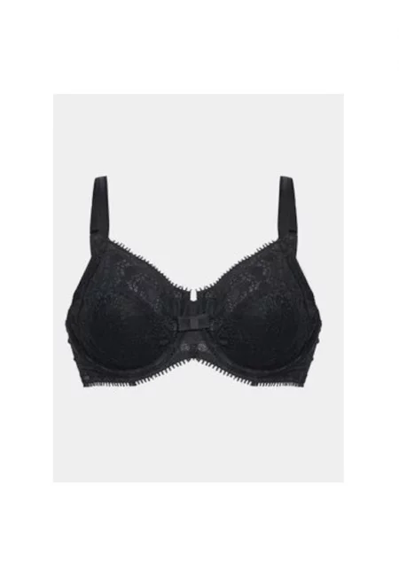 Дамски сутиен -  303475628 - Полиамид - Черен - Черен