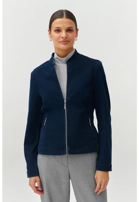 Дънково яке Bami с джобове с цип