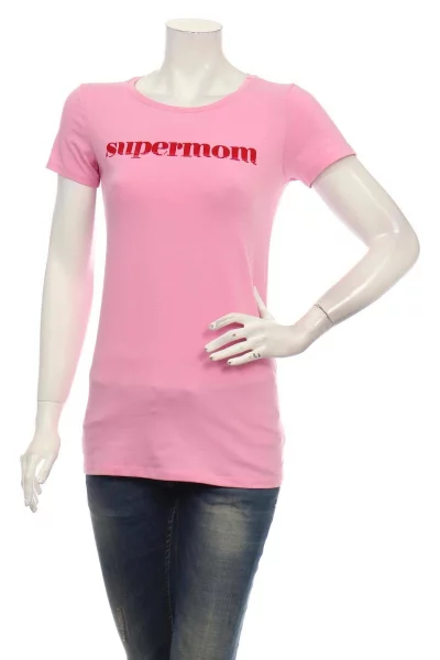 Дрехи Тениска с щампа SUPERMOM