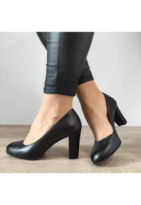 Елегантни дамски обувки  5109-8 Black - черни