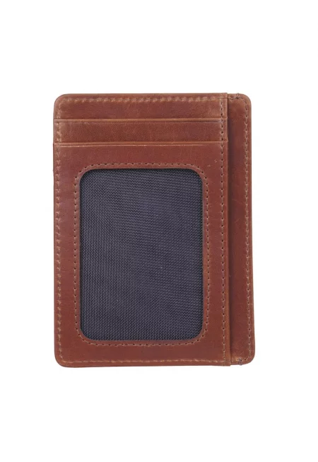 Joop - Кожен калъф за карти - Кафяв