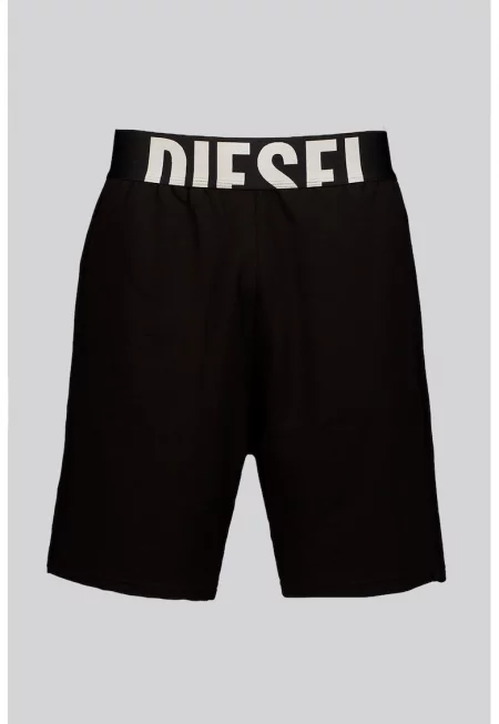 Къса долна пижама - Черен