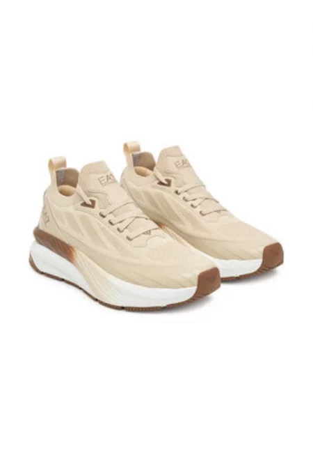 Маратонки Emporio Armani  Текстил - Бежов