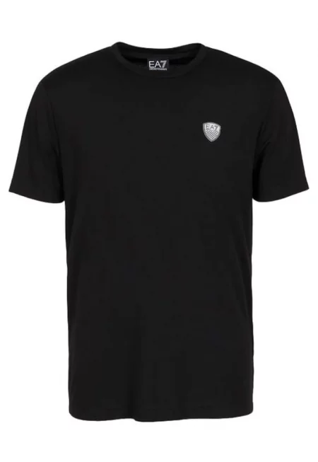 Мъжка тениска 8NPT16 - Emporio Armani  вискоза/полиамид - черен