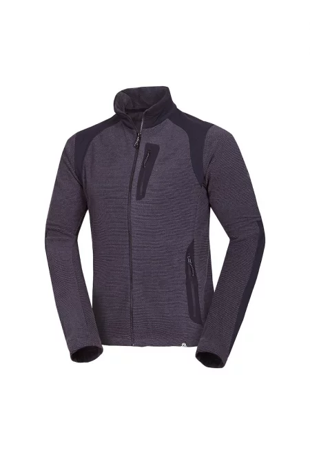 Мъжка трекинг блуза  Szymon черна - Черен