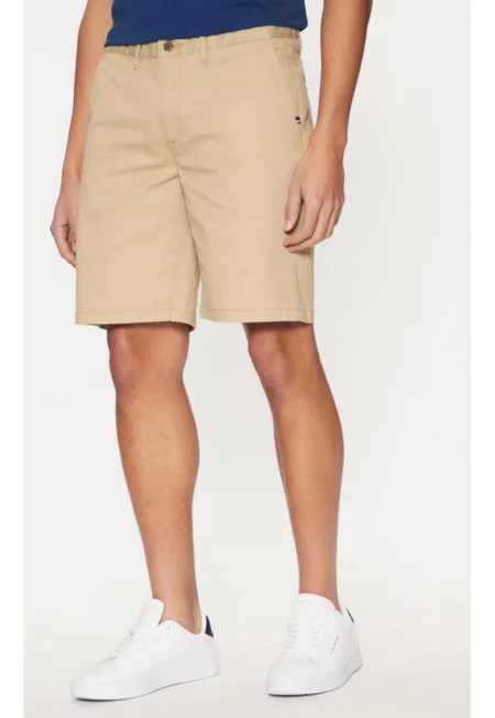 Мъжки шорти - US Polo Assn. - 305230133 - Памук - Бежов - Бежов