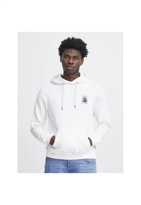 Мъжки спортен суитшърт -  540784 - Бял - Памук
