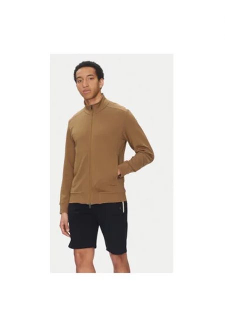 Мъжки суитшърт  25411820 - памук/найлон - бежов - Бежов