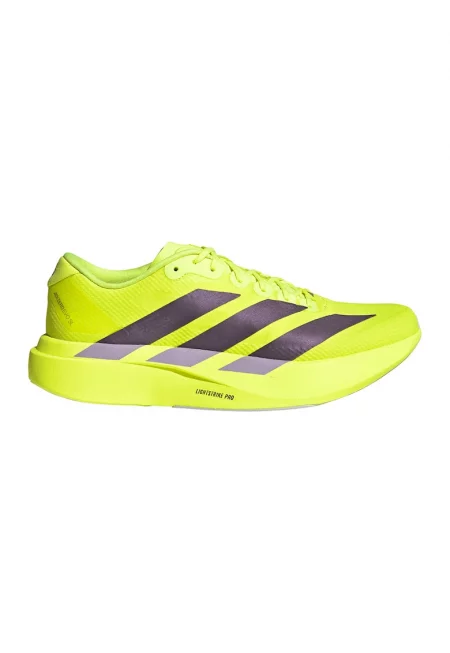 Обувки Adizero Evo за бягане - Сив/Жълт