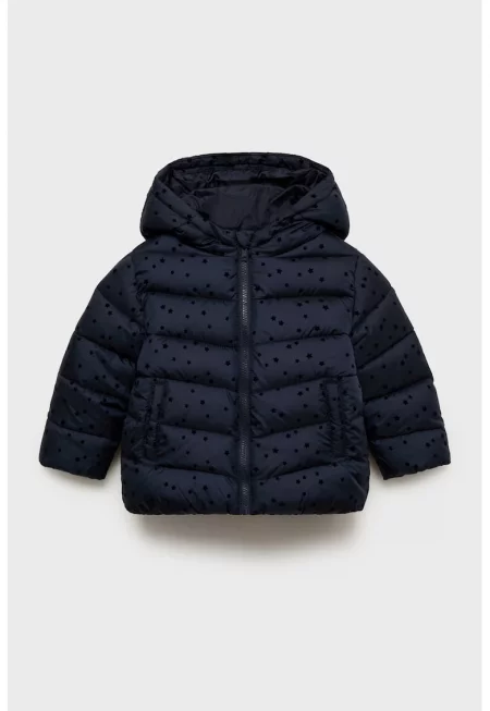 Подплатено зимно яке с качулка