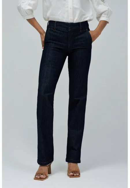 Прави дънки чино - Ултрамарин синьо