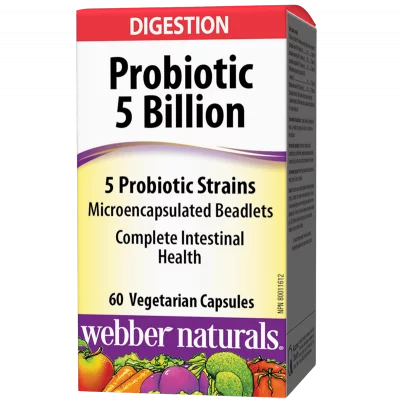 Probiotic/ Пробиотик 5 щама, 5 млрд. активни пробиотици х 60 капсули