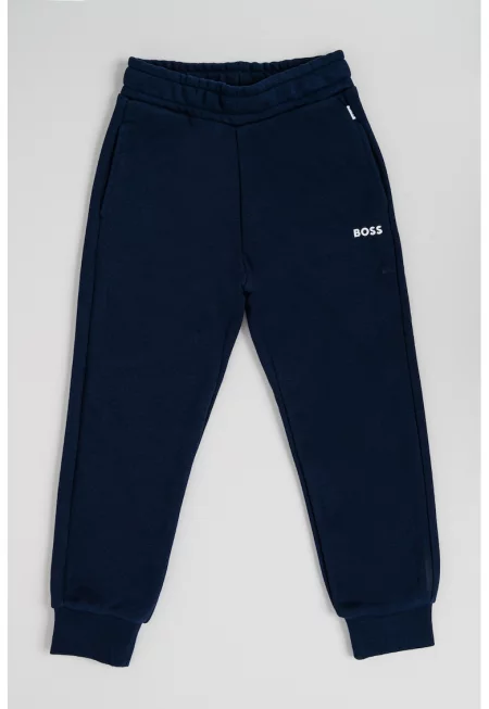 Скосен спортен панталон с джобове встрани