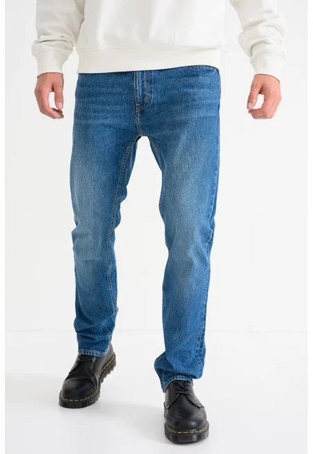 Слим дънки Ash - Петролно синьо