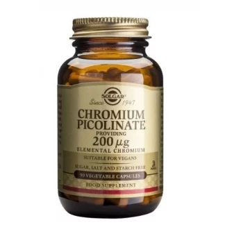 СОЛГАР Хром пиколинат 200 мг. капсули х 90