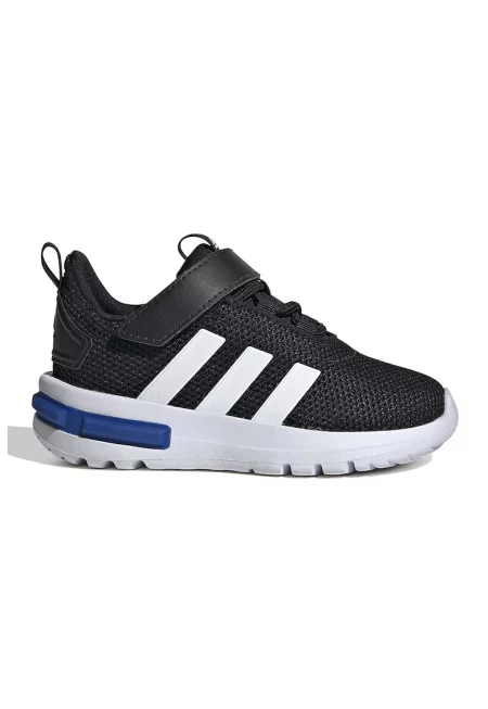 Спортни обувки Racer TR23 с велкро и еко кожа - Бял/Черен