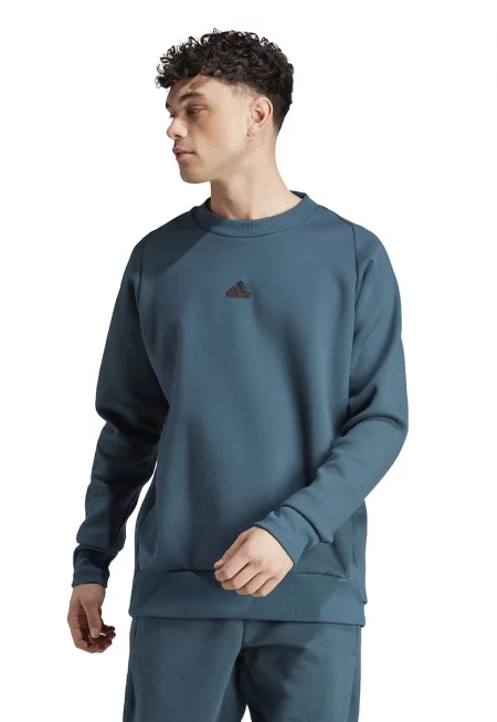 Свободен суитшърт Premium с реглан ръкави - Персийско зелено