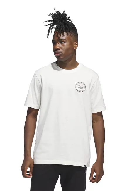 Тениска с овално деколте и принт