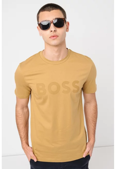 Тениска Thinking с гумирано лого