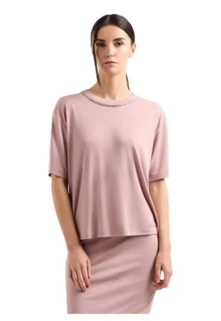 Тениска  за лайфстайл - W TEE SS - 7W000340-AF12956-U4079 - S INTL - Розов