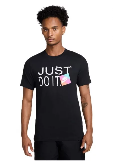 Тениска  за мъже - m nsw tee 6mo jdi sp25 - HJ0563-010 - Черен