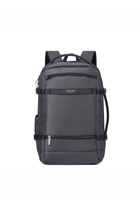 Унисекс раница с джобове - Сив