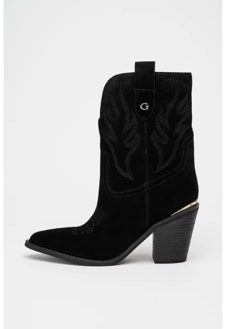 Велурени боти - Черен