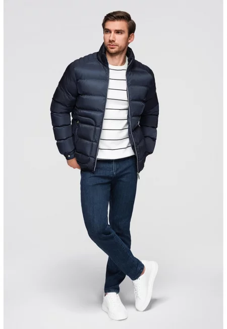 Зимно яке с висока яка