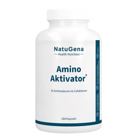Amino Aktivator (19 аминокиселини) – Мускулно възстановяване и поддържане на мускулната маса, 180 капсули