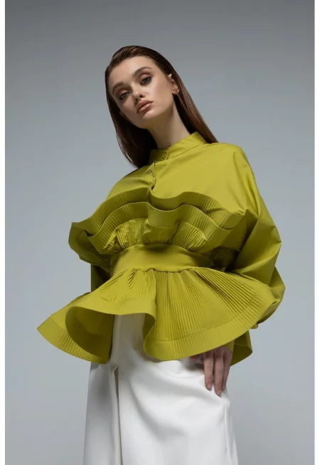 Блуза Jolie - Nymoha Clothing - Зелен