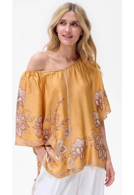 Блуза с едно рамо