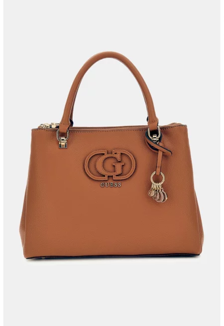 Чанта от еко кожа с аксесоар лого