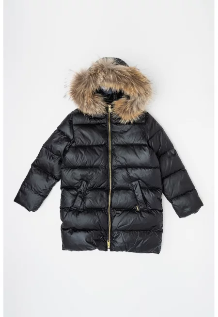 Дълго зимно яке с еко пух