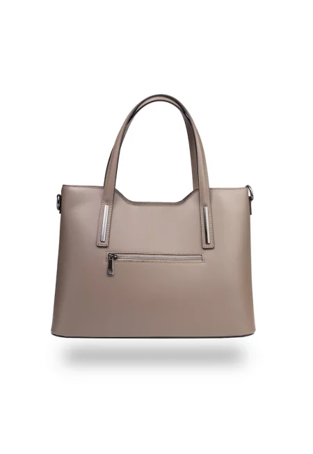 Дамска чанта - кожа -  Design lover noir - Кафяв