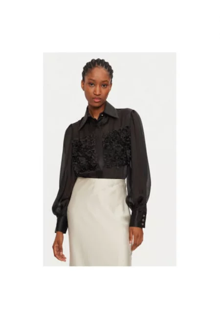 Дамска риза -  304765742 - Полиамид - Черна - Черен