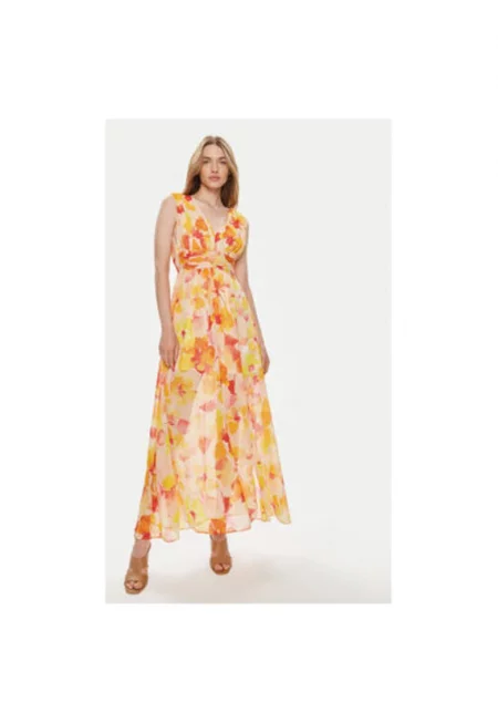 Дамска рокля -  303918804 - Полиестер - Многоцветен