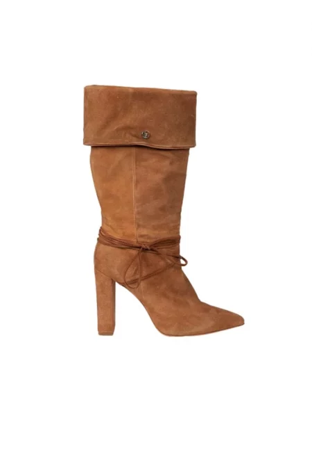 Дамски боти  Dany Естествена кожа Кафяви